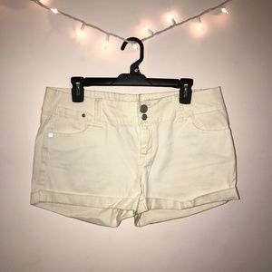 Womens white shorts